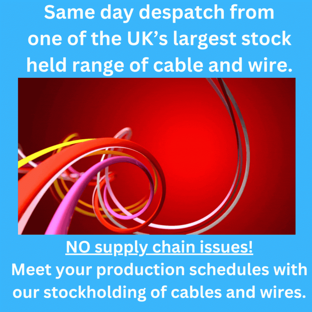 Stock held cables and wires