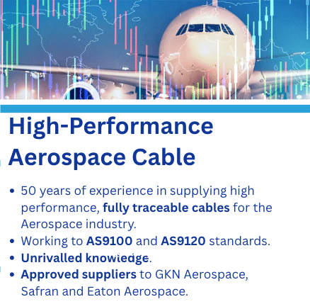 High-performance aerospace cables